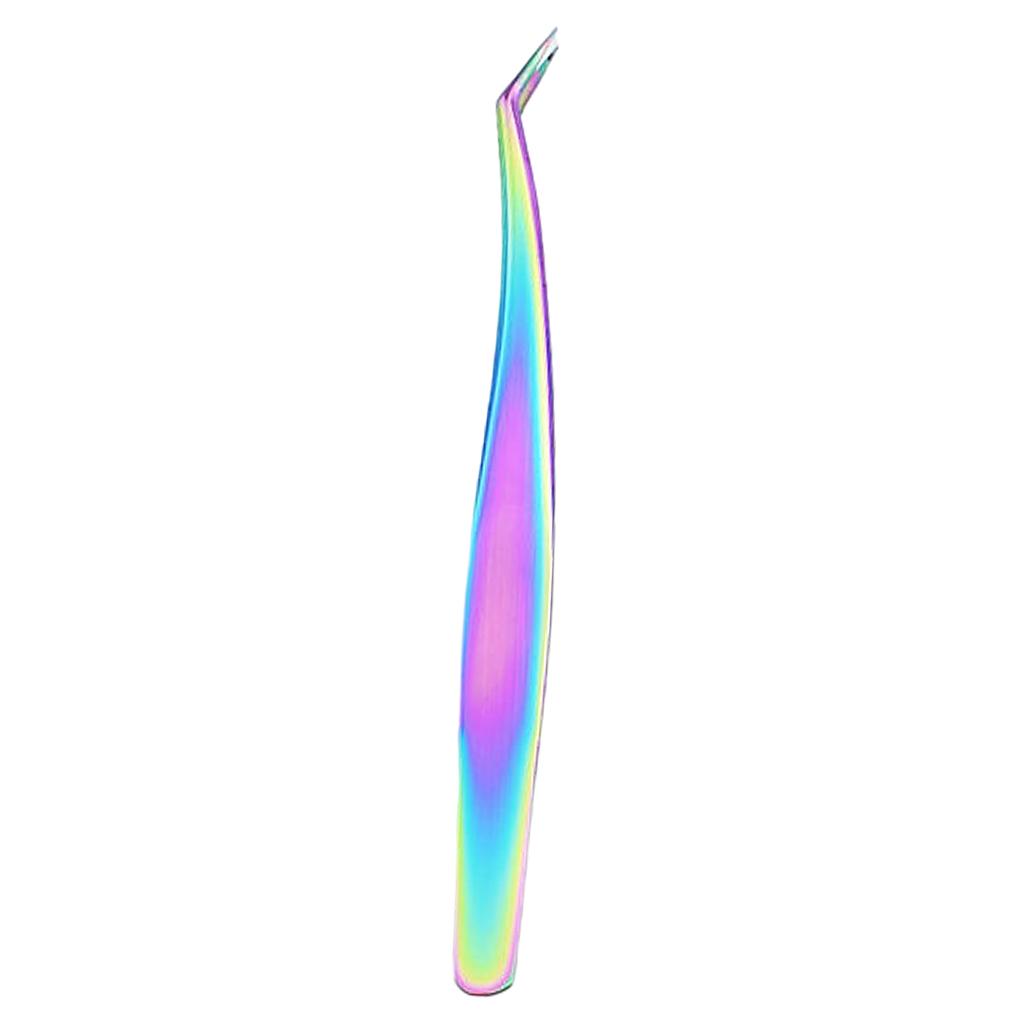 Isolation Tweezer Curved - ステンレス製プロ用ピンセット ストレート＆カーブチップ ニッパー ボリュームアイソレーションラッシュ用 まつげエクステ用品