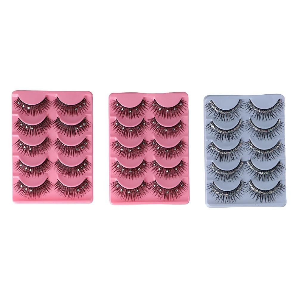 Eyelash Extension For Big Eyes - 長持ちするアイメイクアップツール グリッタースパンコール まつげエクステ スパンコール つけまつげ ラインストーン