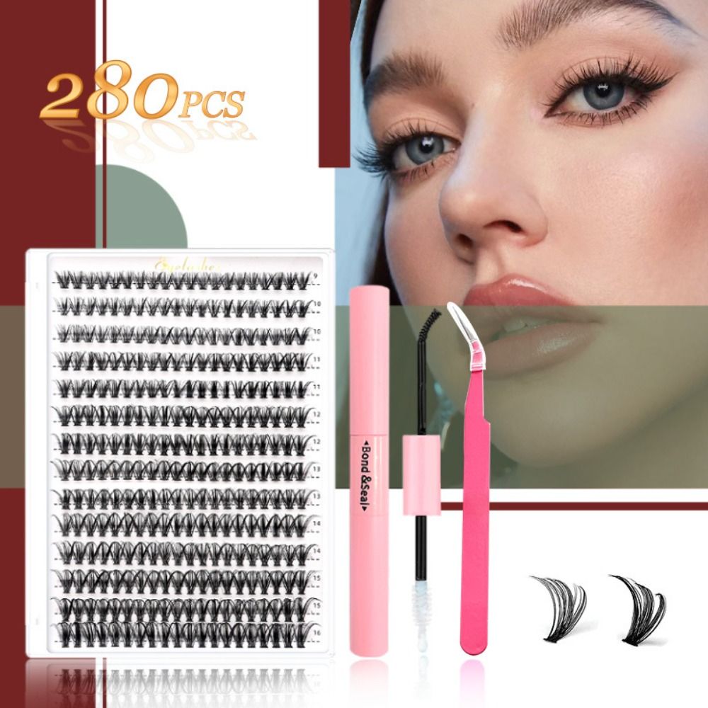 Eyelash Extension Fan - 9-16mmの長さのつけまつげ、3Dボリュームナチュラルルック、3Dフェイクミンクラッシュ、ふわふわのクラスターボリュームファン、つけまつげ、パーソナルケア