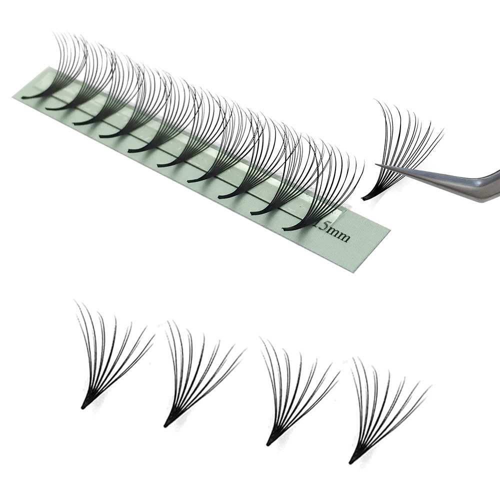 新しいカメリアプレメイドボリュームファン 10D/12D/1 - Eyelash Extension Cat Eye のレビューと価格