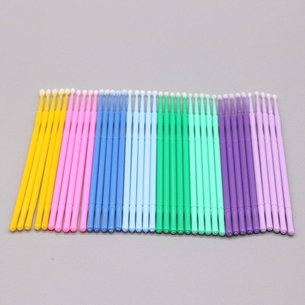 100 ピース/ロットマイクロブラシメイクアップまつげエクス - Lash Adhesive Glue のレビューと価格