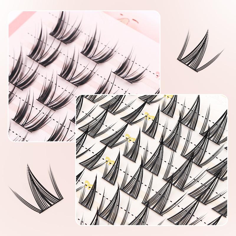 激安セール 10列 個別つけまつげ 8-13mm クラスター - Eyelash Extension Anime のレビューと価格
