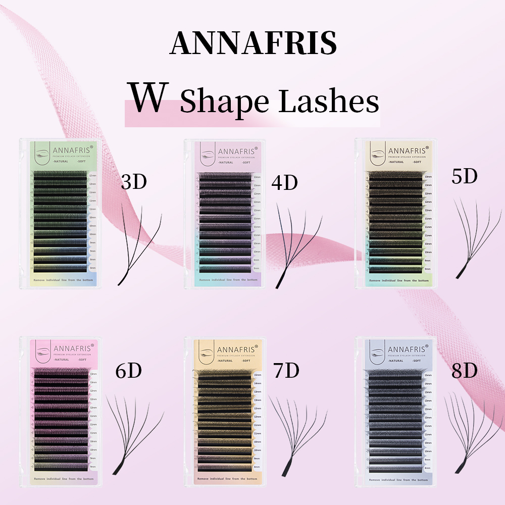ANNAFRIS 既成ボリュームファン YY 3D 4D 5 - Eyelash Extension Fan のレビューと価格