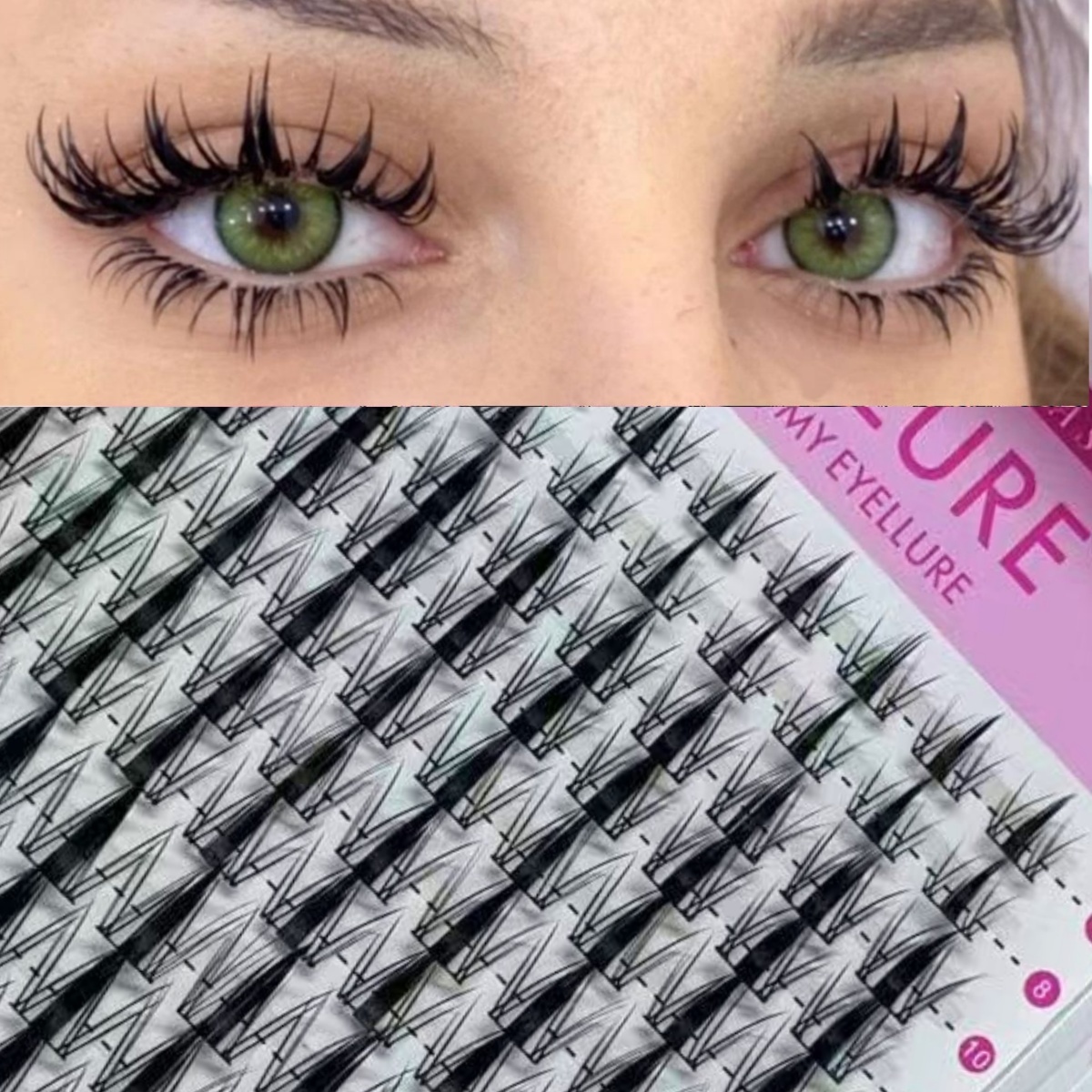 WINKLURE マンガラッシュクラスターキット キャットラ - Eyelash Extension Anime のレビューと価格