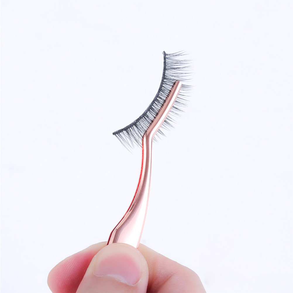 2 個のプレミアムメタルまつげピンセット女性用カーブチップま - Isolation Tweezer Curved のレビューと価格