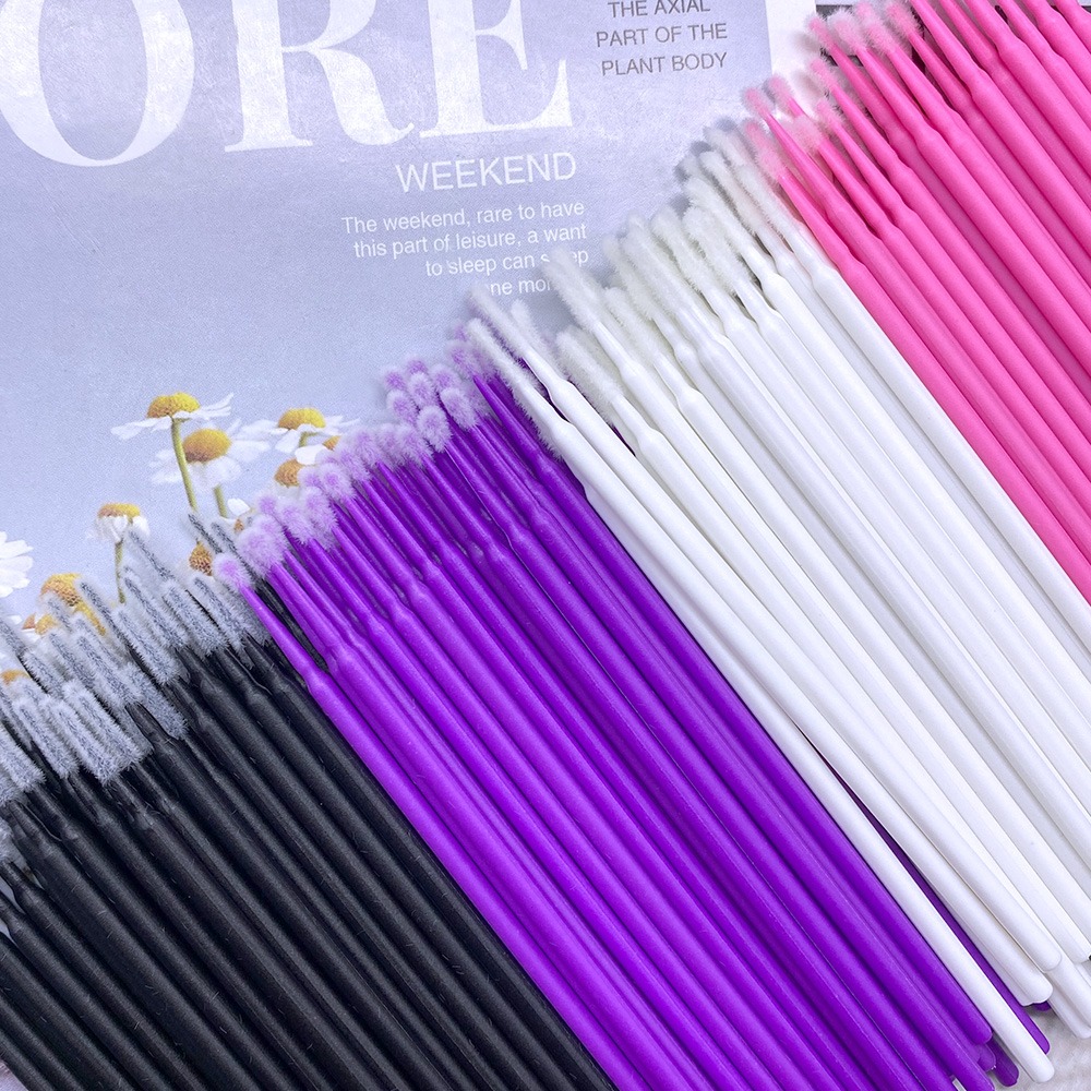 1000 ピース/ロットまつげエクステンションクリーニング綿 - Lash Adhesive Glue のレビューと価格