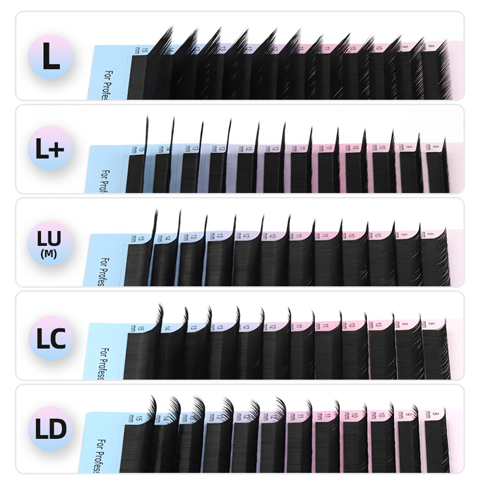 RUJADE L L+ LC LD LU(M) カール個別ま - Eyelash Extension Anime のレビューと価格