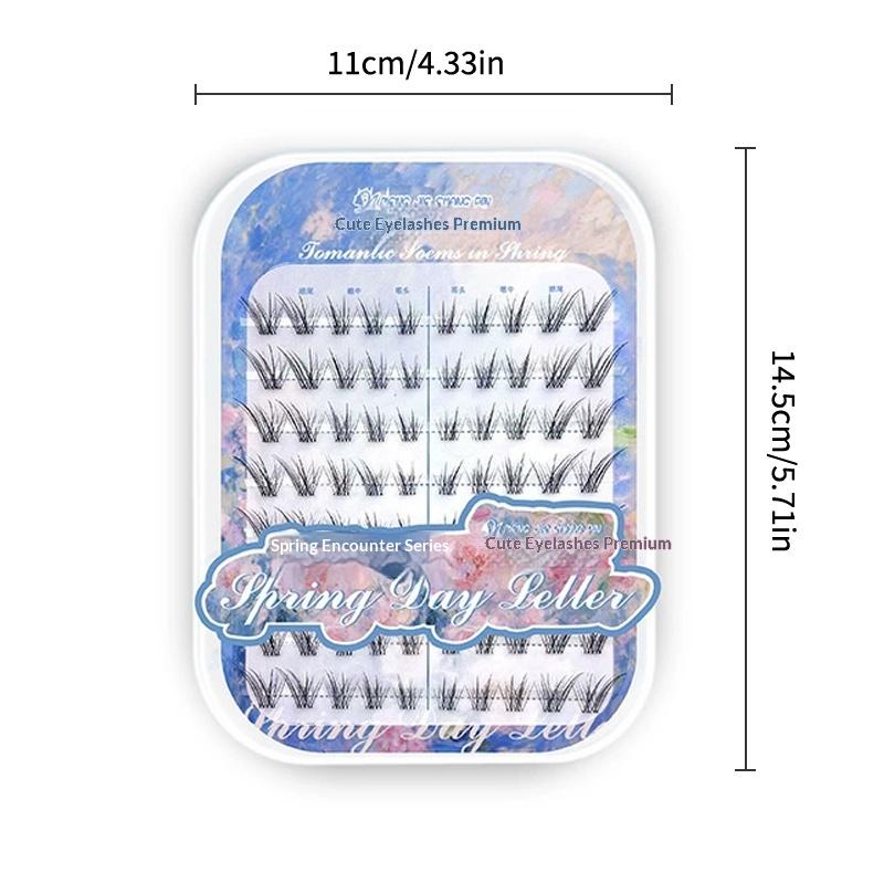 ゼロタッチつけまつげ ナチュラルまつげ束 まつげ接着剤不要  - Lash Adhesive Glue のレビューと価格