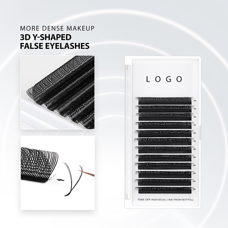10PCS アップグレードYY Y字型まつげエクステ カスタ - Eyelash Extension Fan のレビューと価格