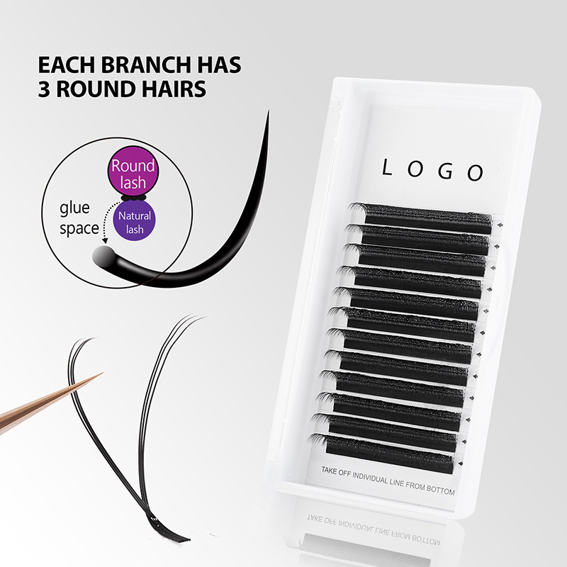 10PCS アップグレードYY Y字型まつげエクステ カスタ - Eyelash Extension Fan のレビューと価格