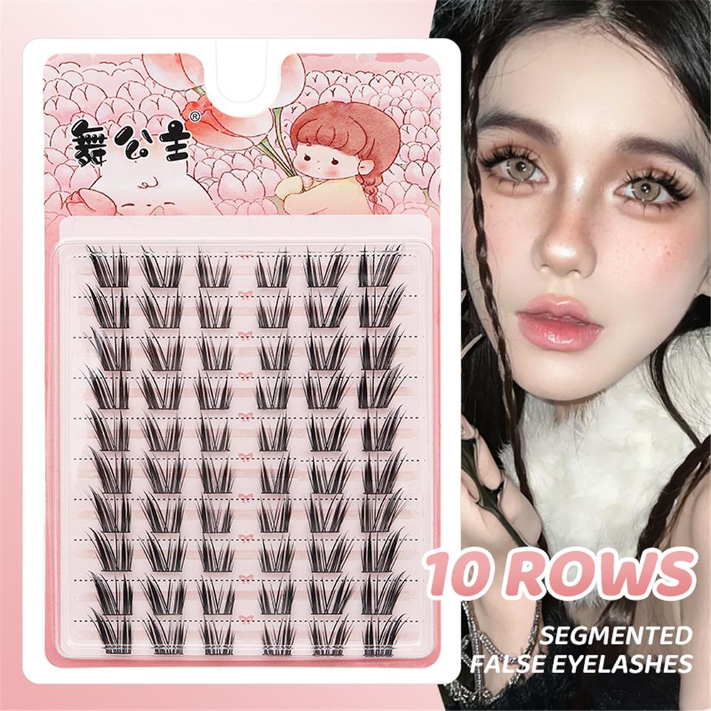 60/100 個ナチュラルフェアリーラッシュクラスター D  - Eyelash Extension Wet Look のレビューと価格