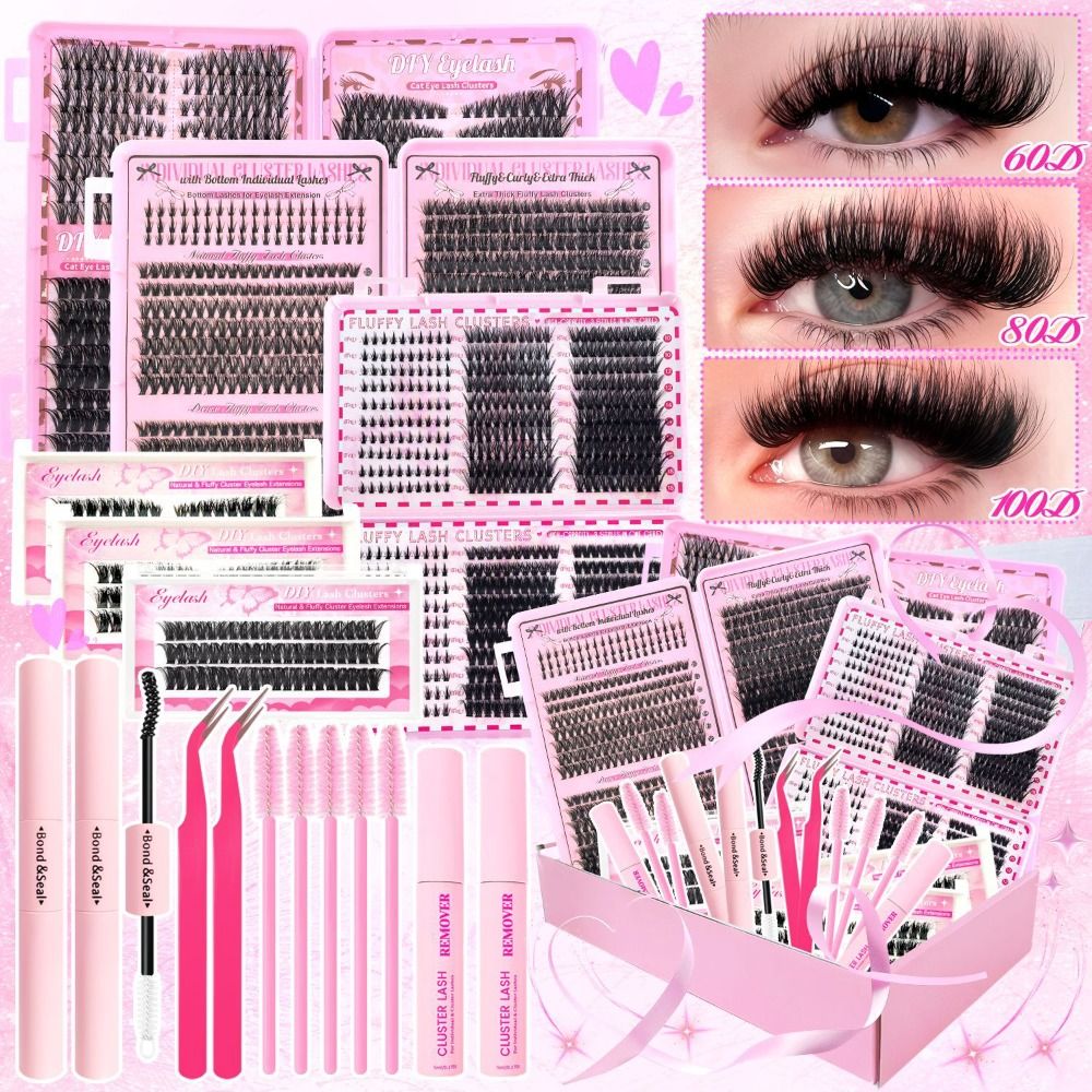 9-16mmの長さのつけまつげ、3Dボリュームナチュラルルッ - Eyelash Extension Fan のレビューと価格